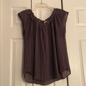 Beautiful blouse with mini hearts